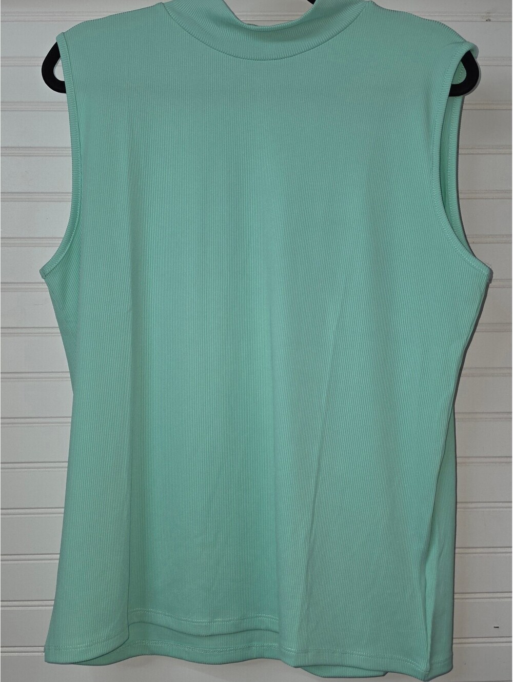 504. Grace + Emma Women's 2XL Sleeveless Tank Top in Mint Green